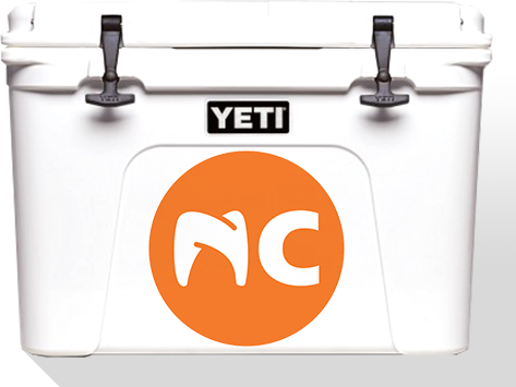 Enter To Win Yeti Cooler Stuffed With Fun Beach Accessories - Yeti Tundra 45 White (473x355), Png Download