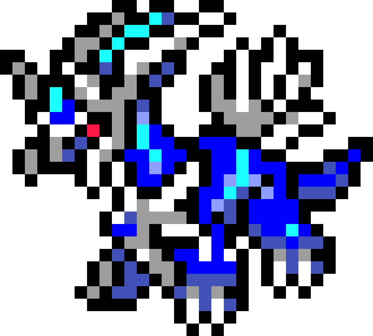 Dialga - Dialga Pixelartmaker (1200x1080), Png Download