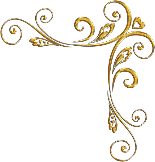 Download Free Download Gold Corner Border Png Clipart Borders Corner