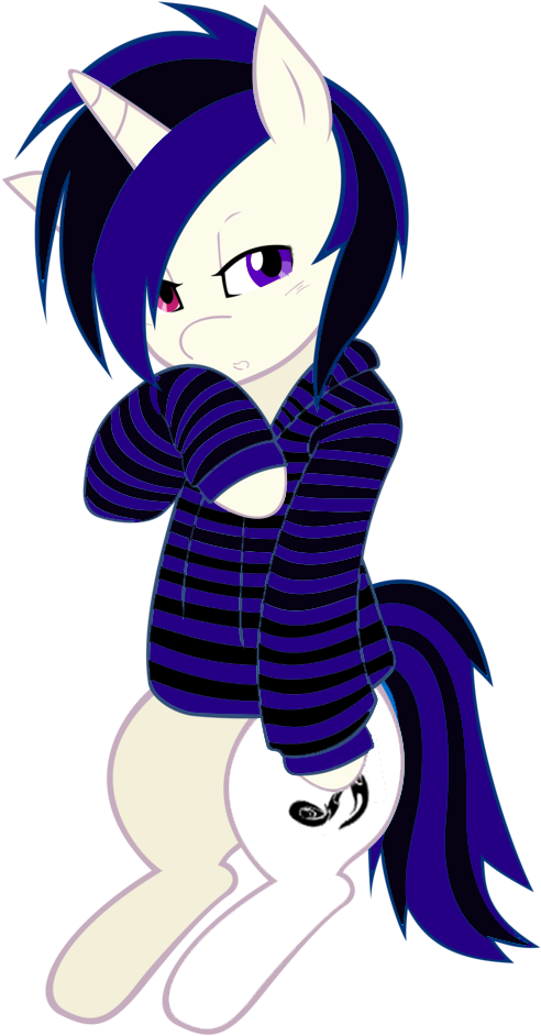 Fanmade Enigmatic Brony Jumper - My Little Pony: Friendship Is Magic Fandom (744x1073), Png Download