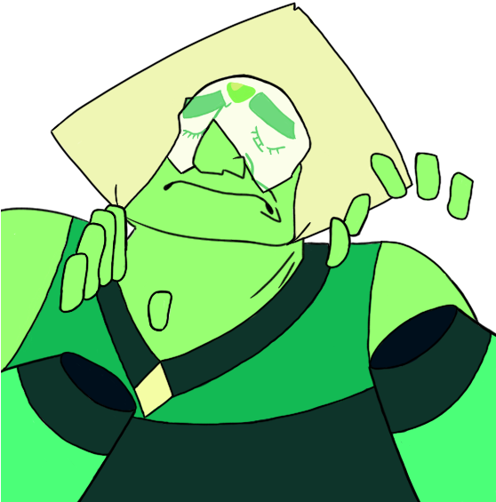 Peridot - Sun Hits That Ridge Just Right Meme (557x605), Png Download