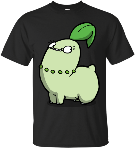 Chikocutey Chikorita T Shirt & Hoodie - T-shirt (600x600), Png Download