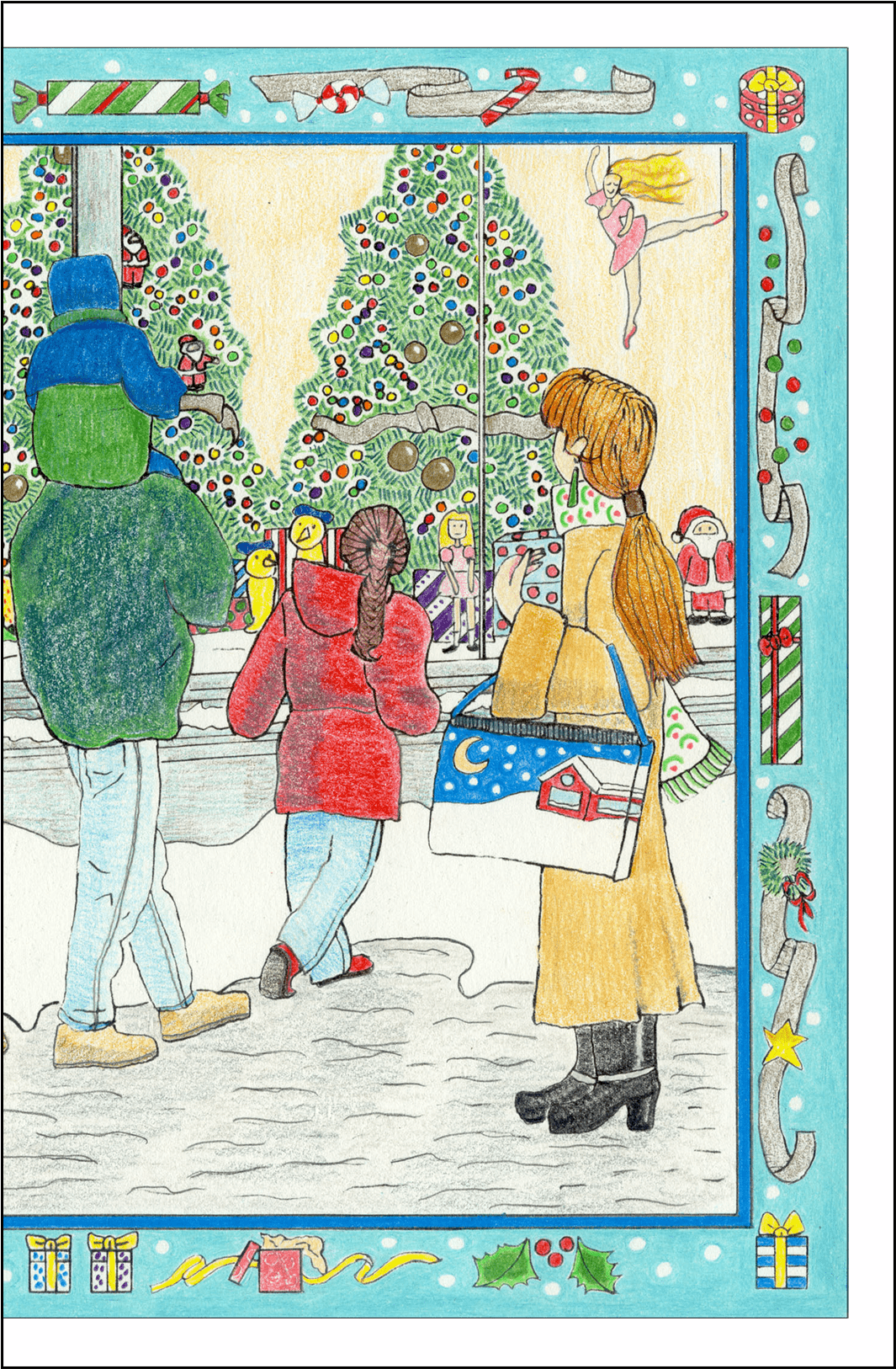 Cover Of Christmas Holiday Card - Christmas Day (1660x1660), Png Download