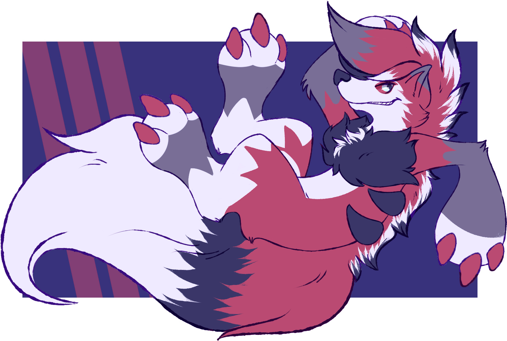 Eclipse - Chikorita - Illustration (2000x1321), Png Download