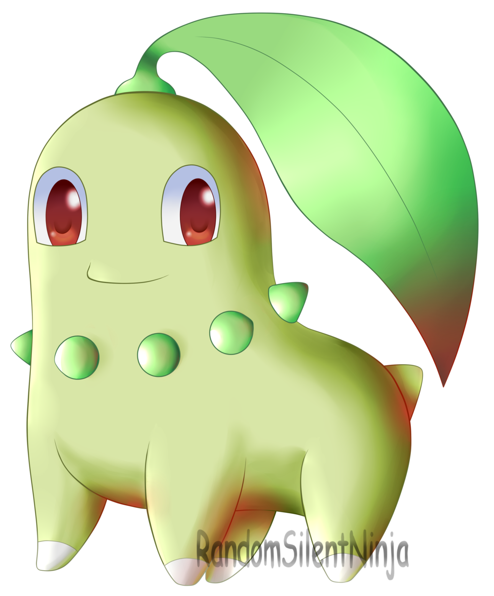 Chikorita For Drawing (1024x1208), Png Download