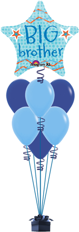 Big Brother Active Balloon - (5ct) Hx Big Brother Star Foil - Pkg Foil Balloon (600x600), Png Download