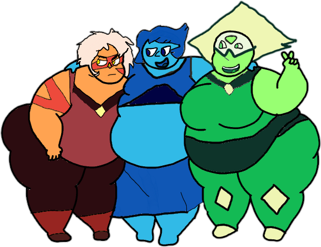 Report Abuse - Fat Peridot (668x518), Png Download