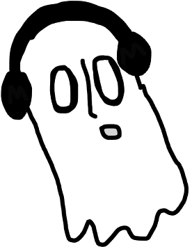 Also, Have A Napstablook - Illustration (1095x662), Png Download