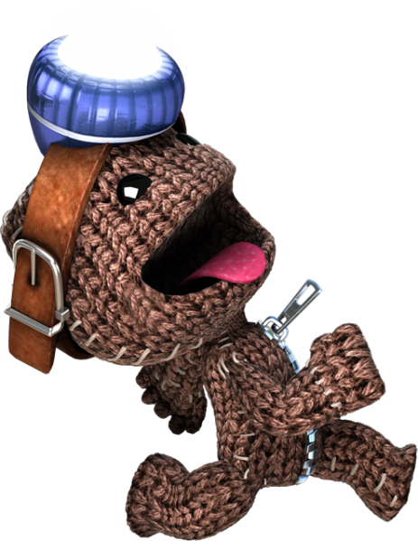 Sackboy Brain Crane - Sackboy Png (463x599), Png Download