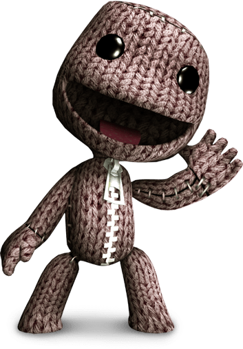 He Looks Like Happy Sackboy - リトル ビッグ プラネット 3 キャラクター (353x506), Png Download