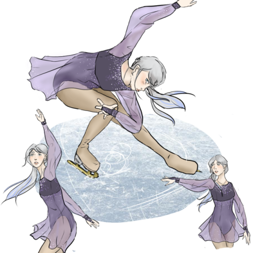 Rwby Weiss Ice Skating (500x500), Png Download
