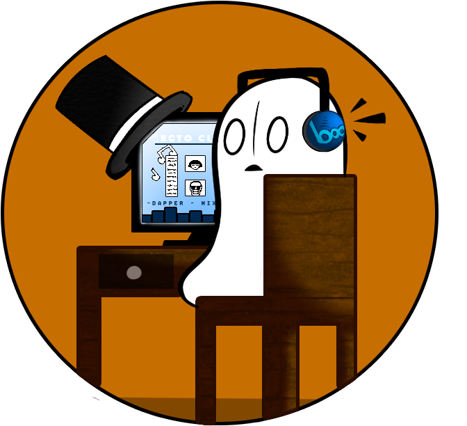 Boo Napstablook - Napstablook Computer (800x1000), Png Download
