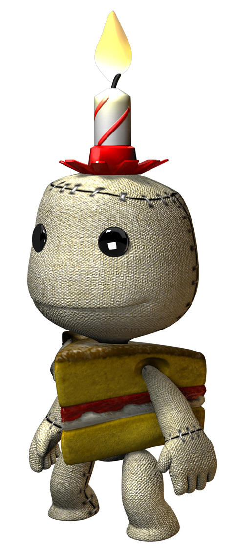 Littlebigplanet Was First Announced At The Game Developers - Little Big Planet Birthday (481x1125), Png Download