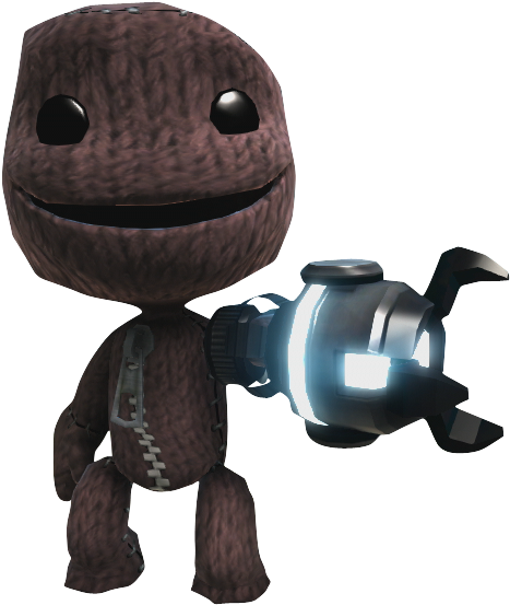 Littlebigplanet Karting - Little Big Planet 2 Grappling (544x586), Png Download
