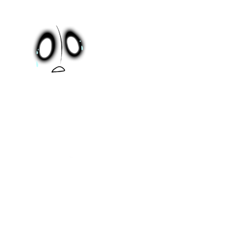 Napstablook Version - Poster (500x500), Png Download