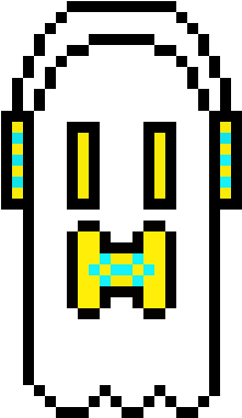 Uc Napstablook - Napstablook Sans (530x520), Png Download