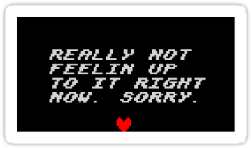 Napstablook Quote (375x360), Png Download