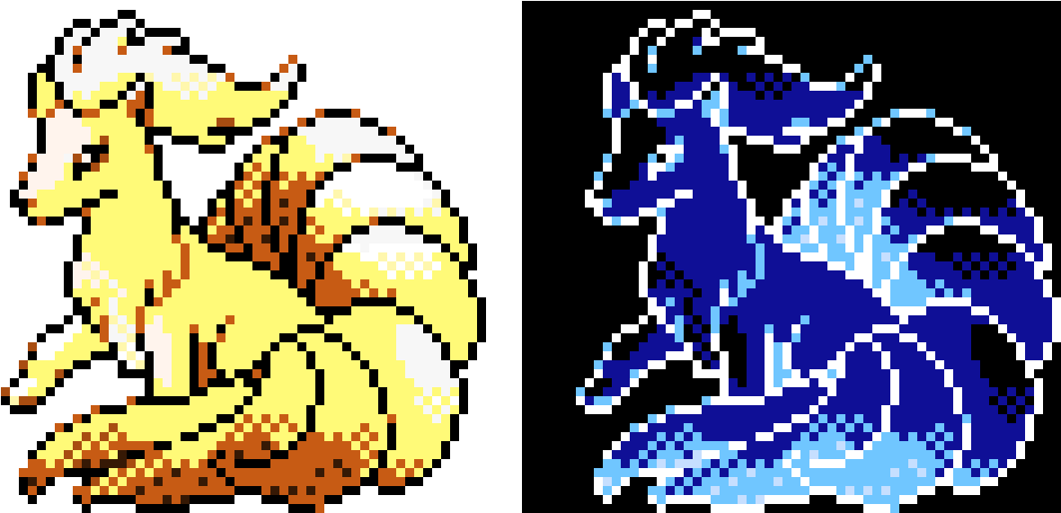 Nine Tails - Put This In High Contrast Mode (1200x570), Png Download