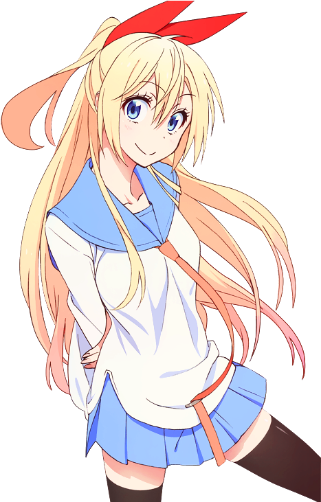 Pin By Maya Bowden On Everything - Nisekoi Chitoge (500x730), Png Download