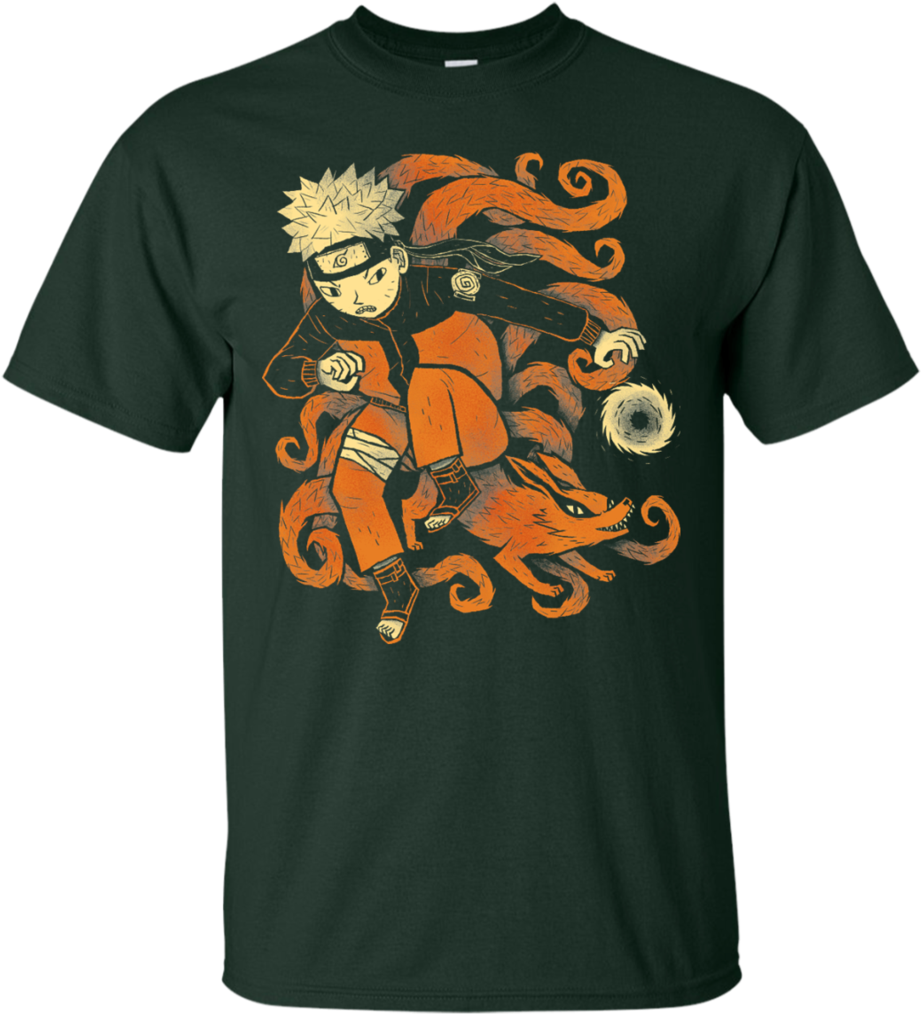 Nine Tails T Shirt & Hoodie - Boston Red Sox Halloween (1024x1024), Png Download