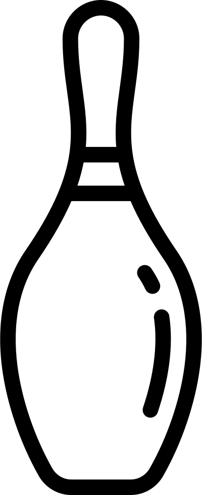 One Skittle Comments - Nine-pin Bowling (400x980), Png Download