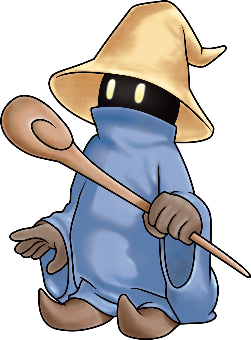Black Mage - Final Fantasy Black Mage Png (815x1107), Png Download