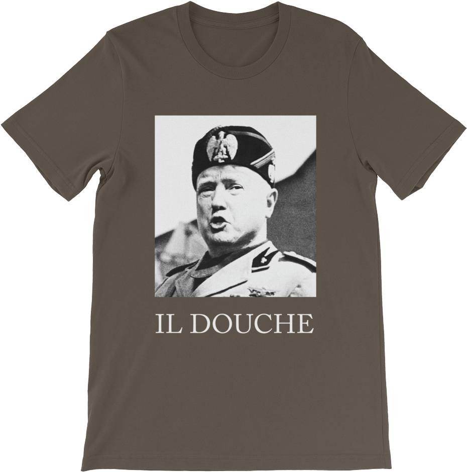 Trump Il Douche Men's T-shirt - Kid City T Shirt (1000x1000), Png Download