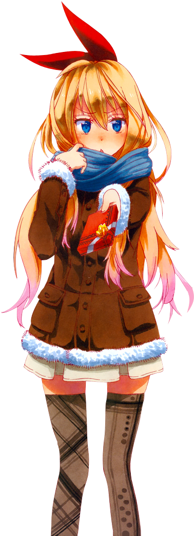 Anime, Nisekoi, And Chitoge Image - Nisekoi Chitoge Fanart Render (499x1056), Png Download