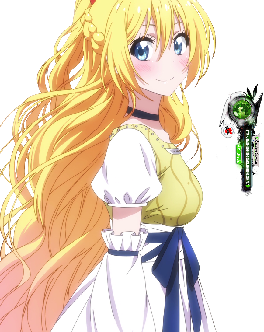 Chitoge Nisekoi Imagenes - Kirisaki Chitoge Render (900x1090), Png Download