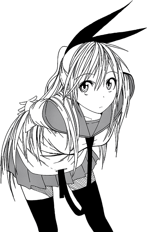 Transparent , - Nisekoi Chitoge Kirisaki Cute (500x750), Png Download