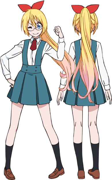 Nisekoi Anime Spin Off Magical Patissier Kosaki Chan - Nisekoi Chitoge Character Design (500x665), Png Download