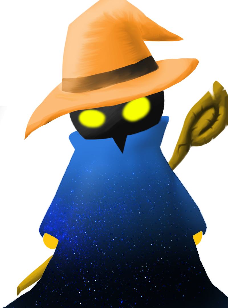 Black Mage - Fedora (800x1080), Png Download