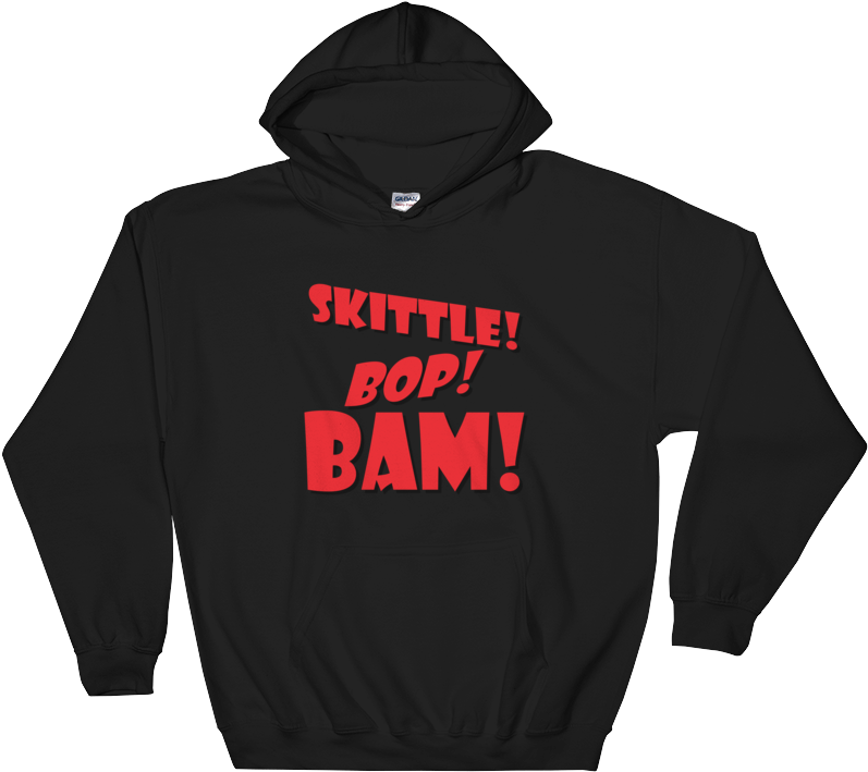 Skittle Bop Bam Red Logo Gildan Hoodie Do Work Collection - Supercat Hoodie | Grant-danvers 2020 | Supergirl Tv (1000x1000), Png Download