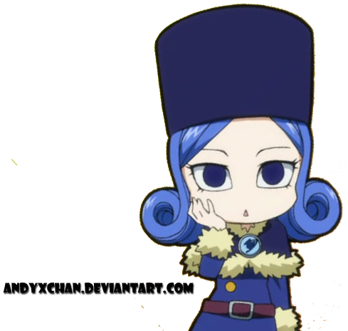 Chibi Juvia Render - Fairy Tail Juvia Chibi (489x465), Png Download