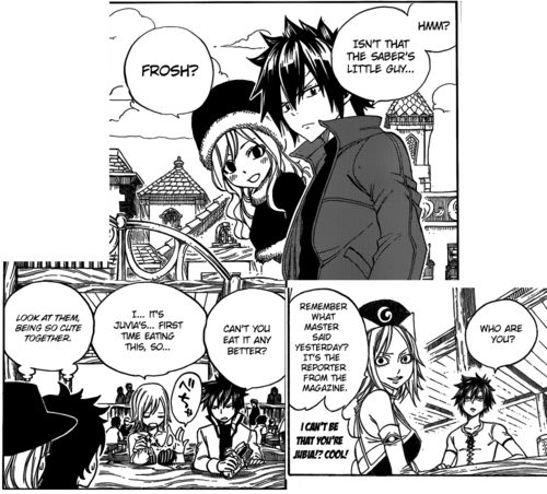 Juvia Hasn't “stalked” Gray Since Way Before She Ever - Cute Fairy Tail Characters (500x452), Png Download