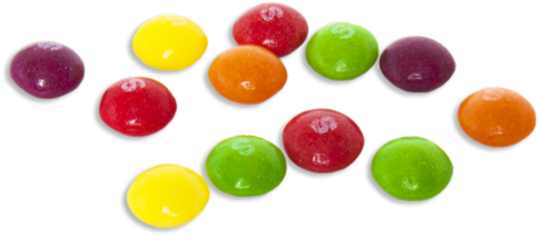 Danorel - Skittles (500x403), Png Download