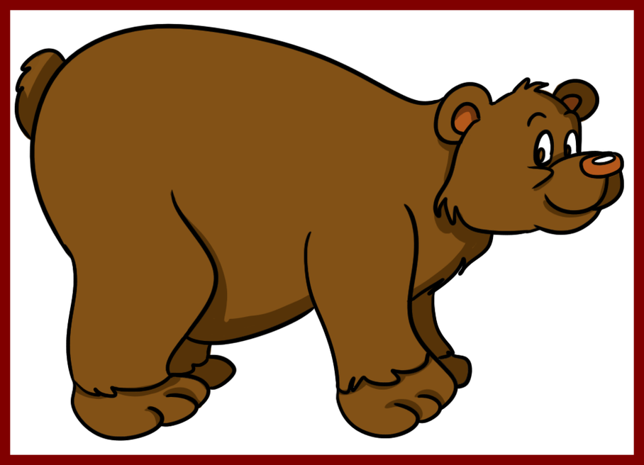 Shocking Bear Cub Clip Art On Of Mountain Clipart Inspiration - Clip Art Bear Clipart (908x656), Png Download
