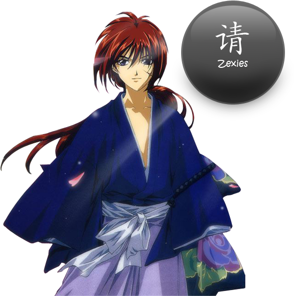 User Posted Image - Samurai X (600x600), Png Download