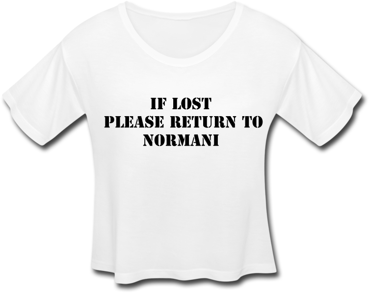 "if Lost" Women's Cropped Boxy T-shirt Inspired By - Camila Merchandise (800x800), Png Download