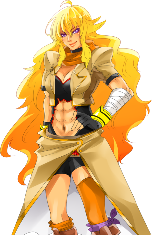 Yang23xuuniessprite - Future Rwby (487x750), Png Download