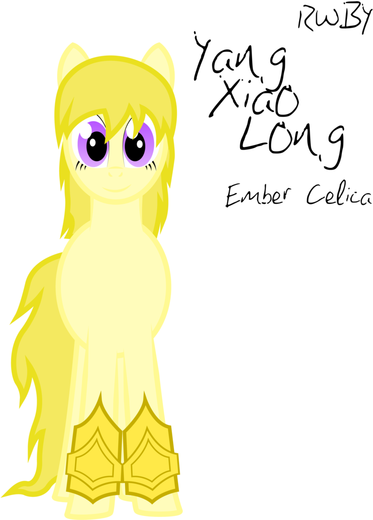 Rainboomrunner, Ember Celica, Monty Oum, Ponified, - Cartoon (730x1024), Png Download