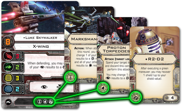 "he's The Best Hope We Have - Star Wars X Wing Miniatures Luke (600x368), Png Download