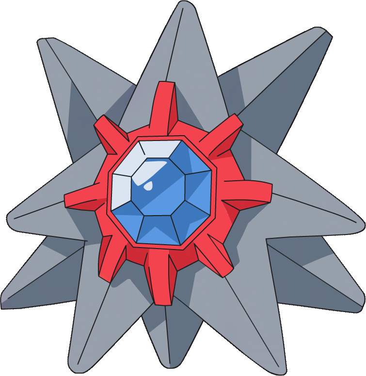 121 Starmie Ag Shiny - Pokemon Starmie (755x776), Png Download