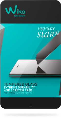 Tempered Glass Screen Protector - Wiko (308x547), Png Download