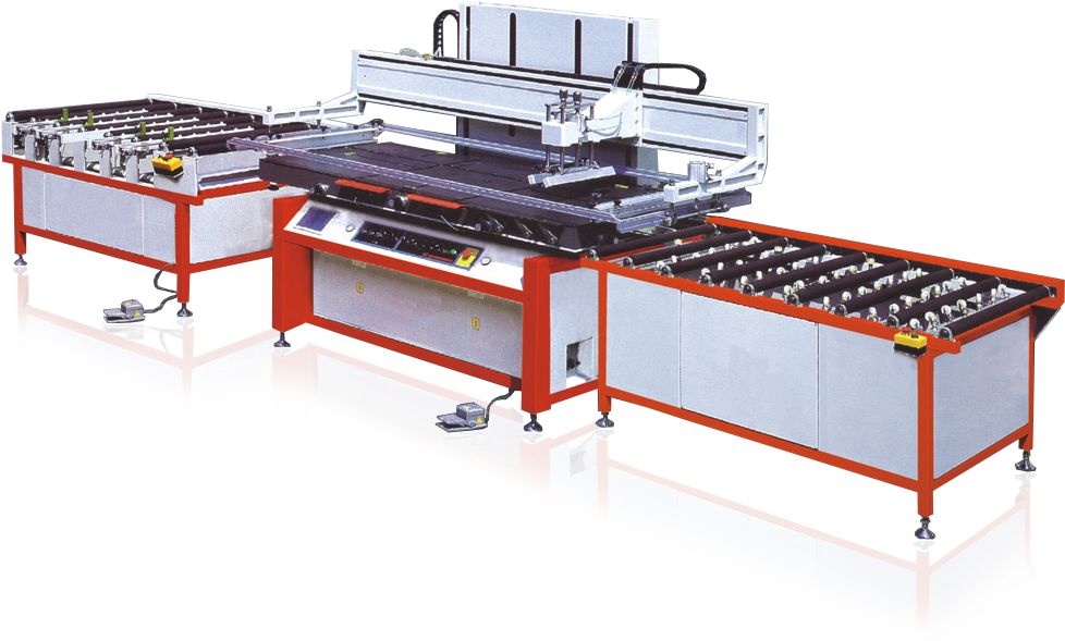 Fully Automatic Glass Screen Printing Machine Make - Silk Screen Press Machine (1024x591), Png Download