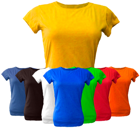Camiseta Basic Feminina - Cushion (498x566), Png Download