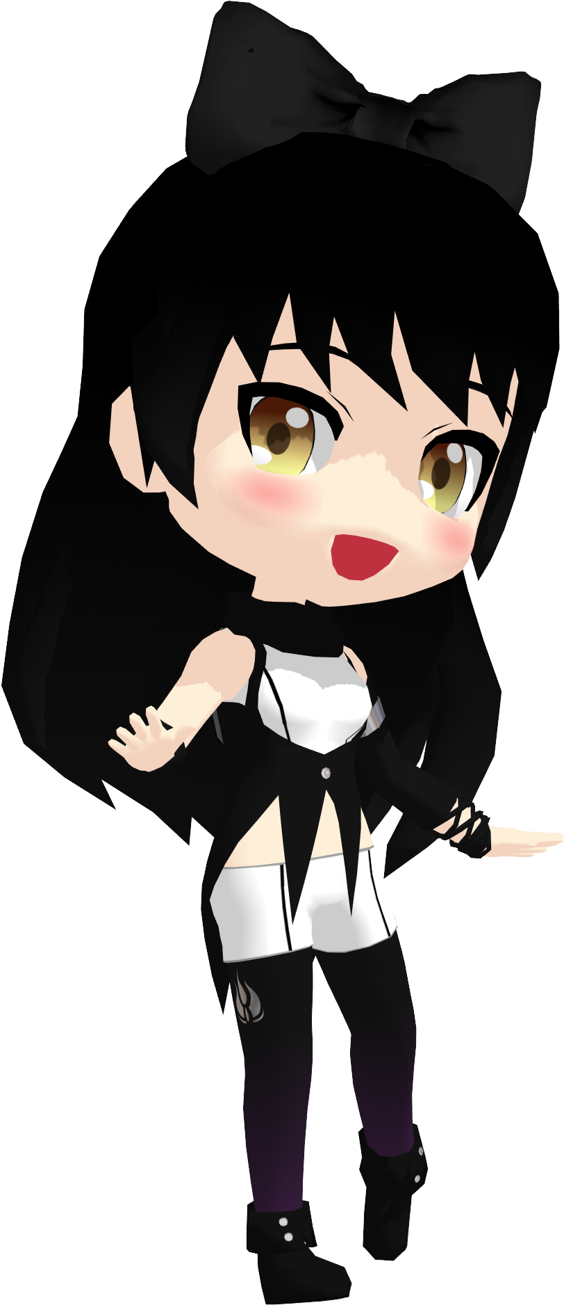 Mmd Rummy Rwby Blake Belladonna Dl By 2234083174 On - Blake Belladonna (1080x1920), Png Download