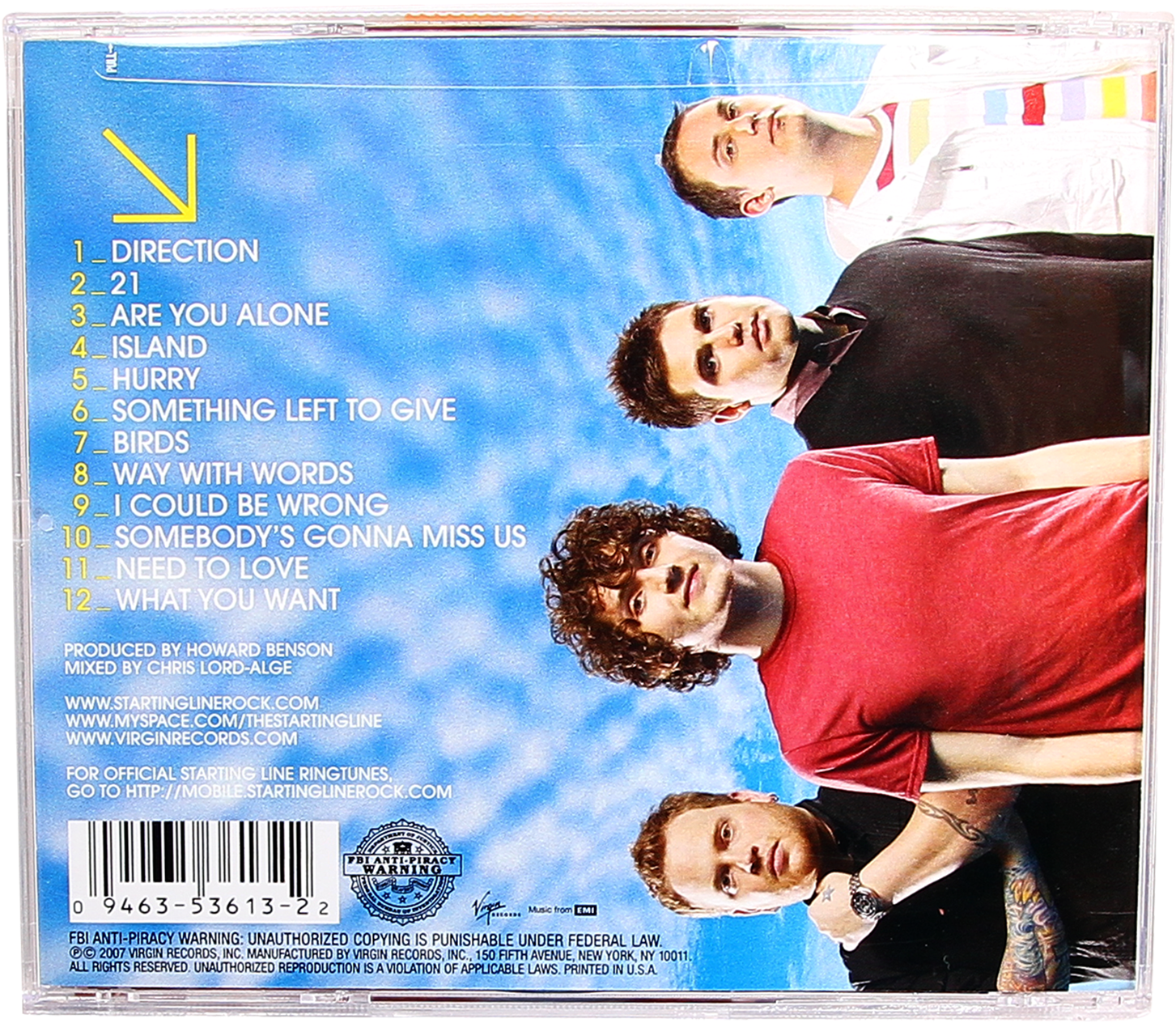 Starting Line Direction - Sealed 2008 Japanese Cd Album (1600x1600), Png Download