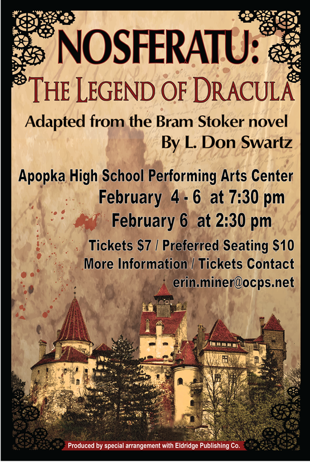 The Legend Of Dracula - Nosferatu (625x932), Png Download