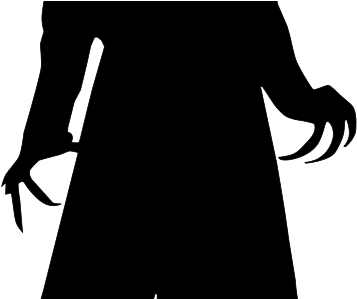 Nosferatu Silhouette (566x298), Png Download